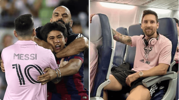 Jugadores de fútbol celebrando en el campo, mostrando felicidad y éxito deportivo en un partido importante en Loreto Noticias.