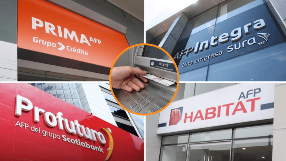 Tarjeta bancaria siendo utilizada en un cajero automático en Lima, Perú.