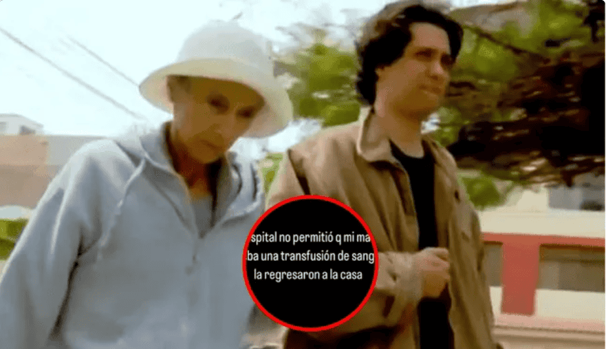 Hospital no permitió que mi mamá recibiera transfusión de sangre, la regresaron a la casa.