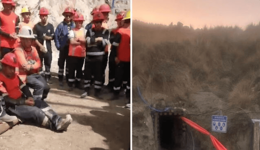 Personal de emergencia capacitado en rescate y seguridad en zonas mineras en Loreto.