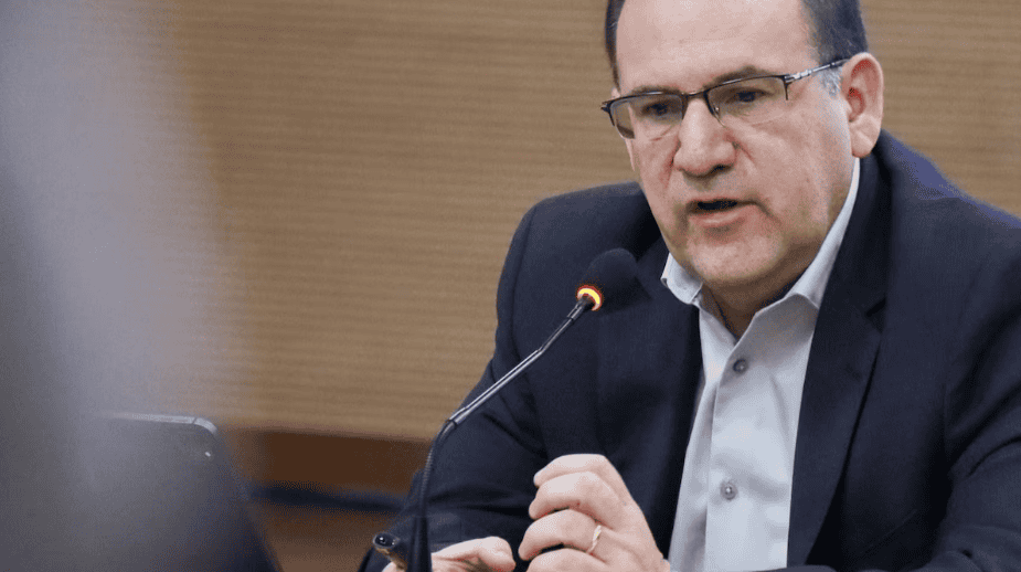 Consejero de Loreto Noticias, participación en conferencia de prensa.