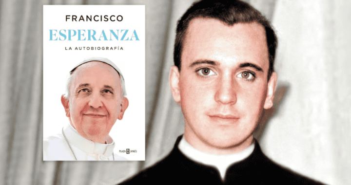 Francisco esperanza autobiografía, joven con vestimenta clerical, próxima a la publicación del libro en Loreto Noticias.