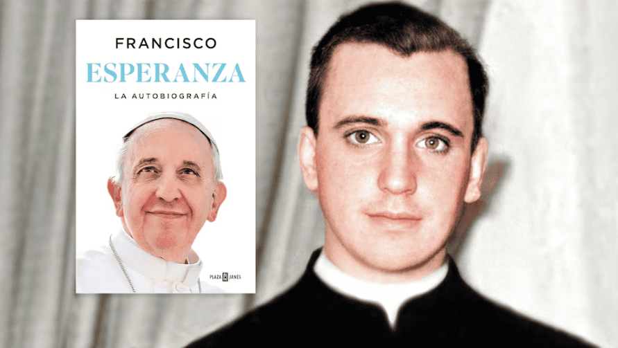 Francisco esperanza autobiografía, joven con vestimenta clerical, próxima a la publicación del libro en Loreto Noticias.
