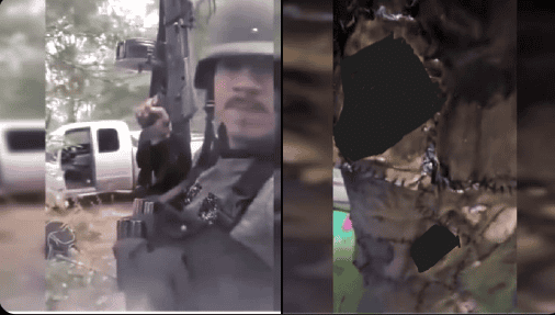 Soldado con equipo táctico en operación en Loreto, Perú, durante una actividad de seguridad.