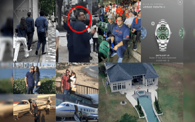 Hombre con gafas en evento deportivo en Loreto, Perú, capturado en fotografía del sitio Loreto Noticias, en un entorno concurrido con otros asistentes y actividades al aire libre.
