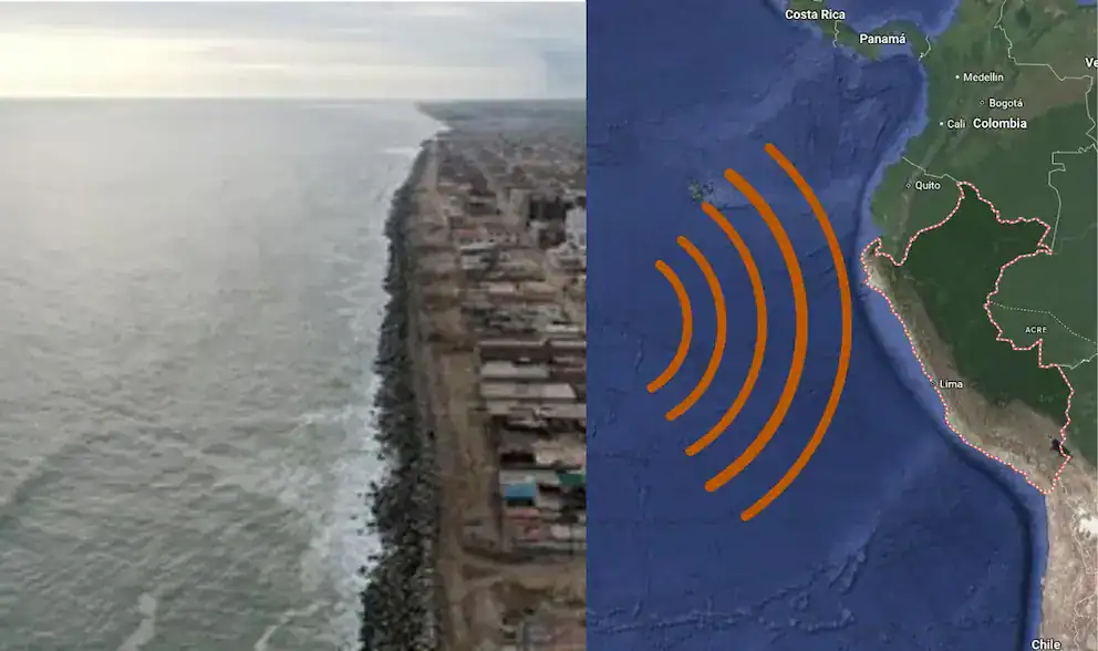 Viento en la costa de Loreto, Perú, afectando la zona litoral y las comunidades cercanas, generando condiciones climáticas de viento fuerte y oleaje intenso en la región.
