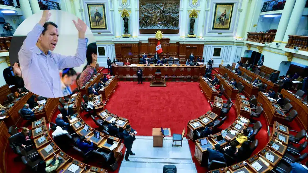 Alt: Imagen del Congreso de Perú con legisladores en sesión. Destaca la importancia del poder legislativo en Perú, promoviendo la participación democrática y decisiones clave en el país.